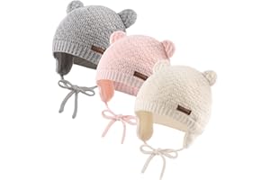 XIAOHAWANG - Gorro para bebé, diseño de Oso para bebé