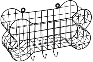House Of Paws Dog Bone Wire Storage Shelf, Small