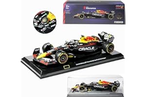 HTLNUZD 2023 1/24 R19#1 F1 Alliage Racing pour RedBull Team RB19#1 Verstappen Adulte Véhicules Moulés sous pression Collection Model Car