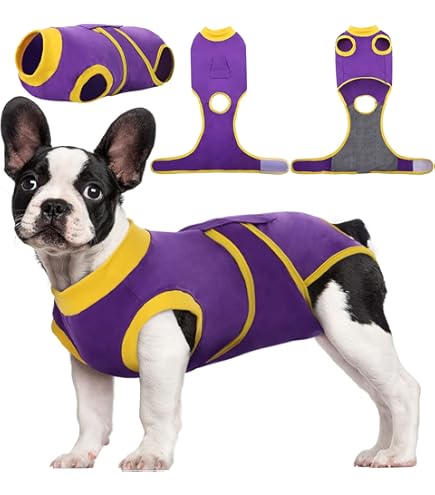 Kuoser Herstelpak voor honden, herstelpak voor honden, herstelpakken voor vrouwelijke casting en mannelijke online, hondenonesie voor na operatie, postoperatieve zorg, puppypost bodyvest voorkomt
