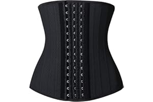 YIANNA Donna Corsetto Dimagrante Latex Waist Trainer Corpetto Bustino Body Shaper Modellante