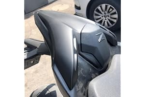 Lorababer Moto Couverture de capot de siège de siège arrière pour Ka-wasaki Z900 Z 900 2017-2024 2018 2019 2020 2021 2022 2023 Housses de siège (Gris foncé)