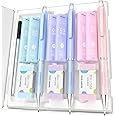 Four Candies Pastel Mechanical Pencil Set - 3PCS 0.5mm Mechanical Pencils with 360PCS HB Lead Refills, 3PCS Erasers and 9PCS Eraser Refills, Cute Mechanical Pencils for School Writing & Drawing
