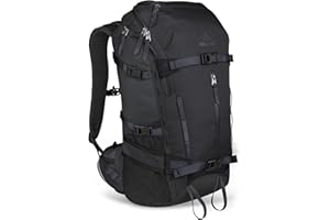 Unigear Mochila de Hidratación de Esquí, Mochila de Viaje de Snowboard de 30L, Mochila Impermeable de Poliéster 900D para Esqui Camping y Senderismo