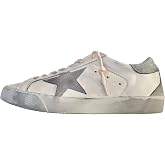 Golden Goose Men's Vintage Super Star 11166 White and Grey Trainers