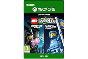 WARNER BROTHERS LEGO Worlds Classic Space Pack and Monsters Pack Bundle DLC | Xbox One - Download Code