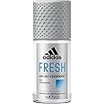 adidas Fresh Antiperspirant Roll-On Deodorant for Him, 48 Hours Dry Protection and Extra Long-Lasting Fresh, 50 ml