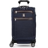 Travelpro Platinum Elite Softside Expandable Spinner Luggage The True Navy 21 Inch Carry-on Luggage Platinum Elite Softside S