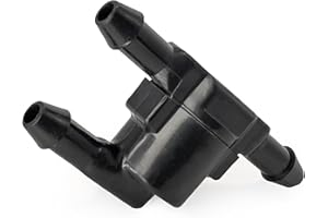 Click&Fit 2 Wege Scheibenwaschanlage Rückschlagventil Mehrfahrzeug Kompatibel mit Toyota Lexus Nissan Opel - Scheibenwaschventil für Wischwassersprühdüsen ersetzt 85321-28020