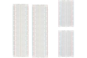 IHMEIJU 4PCS Breadboards Kit Include 2PCS 830 Point & 2PCS 400 Point Breadboard, Solderless Breadboards for Arduino Bread Boards Electronics for Circuits Projects Prototype Board.