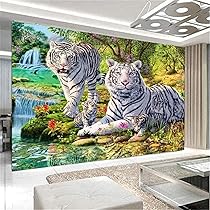 Diamond Painting 5D Paysage Boisé 120x60 Cm - Kit Complet - Déco Murale Salon