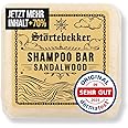 Störtebekker® Premium Set di 3 shampoo fisso Aloe Vera, sacchetti in sisal, portasapone in alluminio + crema da giorno in omaggio – Set per capelli, viso e corpo – realizzato a mano