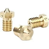 Genuine E3D Brass Nozzle Triple Pack 0.4mm, 0.6mm for V6 HotEnd 3D Printer… (1.75mm, 0.6mm)