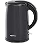 AmazonBasics Double-Walled Stainless Steel Electric Kettle - 1.7 Litre (2200 Watt)