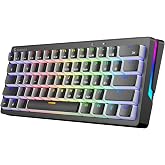 Gameagle Kablolu RGB Mekanik Gaming Klavye, 22 Efektli Tam Anti-Ghosting, 50M Tuş &Ouml;mr&uuml;, US Tuş Dizilimi, &Ouml;rg&uuml; Kablo, Win Tuş 