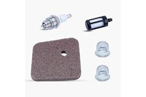 HAISHINE Air Fuel Filter Primer Bulb Spark Plug for STIHL FS38 FS45 FS46 FS55 FS55R FS55RC KM55 KM55R FC55 HL45 Trimmers & Cutters
