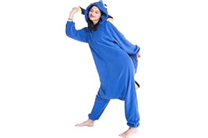 DarkCom Animal Onesie Costume de déguisement Halloween, Carnaval, Pyjama intégral, Combinaison pour Femmes et Hommes