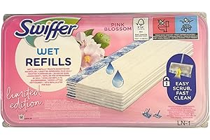 Swiffer Lot de 24 lingettes humides Pink Blossom - Édition limitée