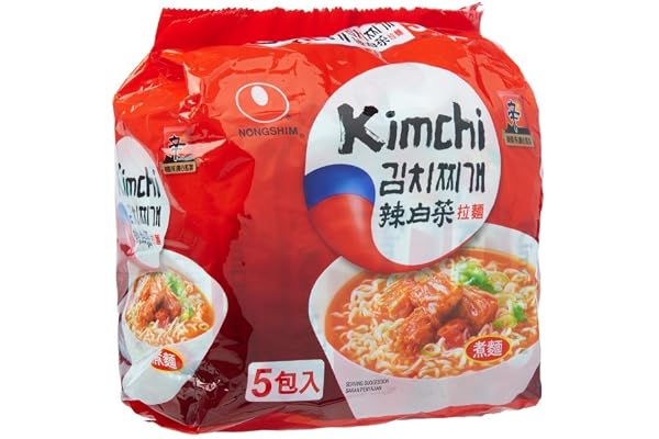 Nongshim Kimchi Korean Ramen Ramyum Noodles X5-pack