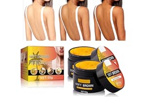 JESSHINY Soft Brown Tanning Cream,Premium Soft Brown Original Tan Accelerator,Indoor Sunbed UV & Outdoor Sun Use ,100% Natural Ingredients