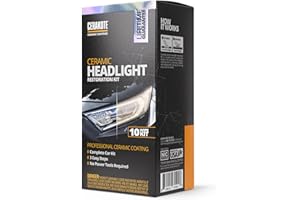 ‎CERAKOTE CERAKOTE Ceramic Headlight Restoration Kit – matte und blinde Scheinwerfer Aufbereitung Set | professionelle Keramikbeschichtung | kein Elektrowerkzeug notwendig | #1 in den USA
