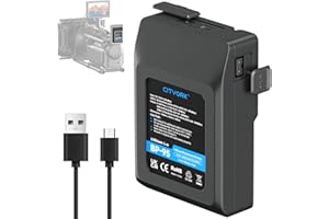 CITYORK 95 Wh V-Mount/V-Lock akumulator z wejściem USB C i kablem USB-C kompatybilny z kamerą wideo, kamerą, Broadcast LED