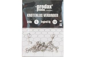 ‎PREDAX Predax Knotenlos Verbinder schwarz - 15 Knotenlosverbinder