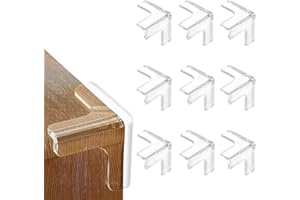 HoneyHolly 9 Pezzi Paraspigoli per Bambini Angolari in Gomma, per Sicurezza Bambini Casa Con Supercolla Aggiornata, per Tavolo Mobili