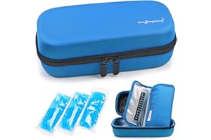 ‎YOUSHARES YOUSHARES Insulin kühltasche - Isoliert Diabetiker Tragbaren Kühler Tasche Kühlbox Medikamente