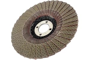 Sgerste disco abrasivo mola disco abrasivo per calcestruzzo, granito, grana 60 #,120 #,200 #,400 # – come mostrato, 115 mm, grana 60