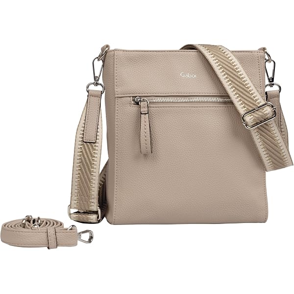 Gabor Ottilie Damen Hobo Bag In Beige – Große Schultertasche Mit Abnehmbarem Riemen & Magnetverschluss