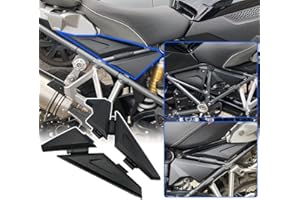 XX eCommerce Motorrad höher Seite Rahmen Füllung Panel Bewachen Abdeckung Schutz Seitenverkleidungen Kompatibel mit B-M-W R 1200 GS R1200GS LC Adventure 2013-2019 R1250GS ADV 2019-2021
