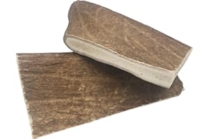 ACE ANTLERS Pack of 2 Fallow Antler Dog Chews (250-300g). Perfect for young or senior dogs. Natural, cruelty free and rich in vitamins, minerals and protein.