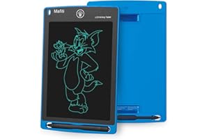 mafiti Tablica do pisania LCD dla dzieci, pismo ręczne, notatnik do rysowania, tablica do pisania dla dzieci, tablet do pisania, prezent dla dzieci i dorosłych, do biura domowego (8,5 cala niebieska)