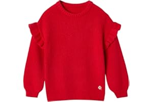 VERTBAUDET Pull Fille brodé Manches volantées