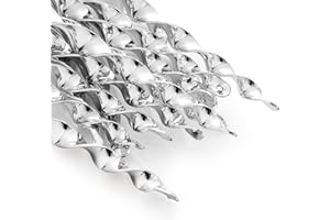 OFFO Vogelabwehr Taubenabwehr Balkon Windspiel 12 Stück, Vogelabwehr Windspiel Stangen Reflektierende Vogelabwehr Gerät im Freien Vogelschreck Tauben und Spechte vom Garten oder Hof zu Halten, Silber