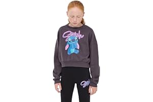 TERRANOVA Felpa Crop con Stitch® Senza Cappuccio Bambina