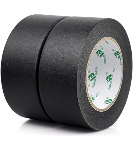 Nastro Per Mascheratura Zalujmus - 5 Cm X 30 M, Nero | Per Pittura E Decorazione | Adesivo Rimovibile - Foto 10