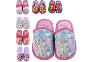 Characters Cartoons - Pantofole Premium con Suola in Gomma Antiscivolo - Bambina Bambino - Avengers Spiderman Frozen Cry Babies Harry Potter LOL Surprise