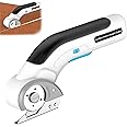 AVEDIA ZipSnip Powerful Cordless Electric Scissors, Rechargeable Rotary Fabric Cutting Machine, Craft Cloth Cutter Machine for Blouse, Cardboard, Plastic, Kaichi Craft