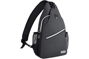 MOSISO Plecak jednokulowy Sling Bag Poliester Wodoodporny Torba Na Ramię Na Ramię Torba Siłownia Na Zewnątrz Podróży Plecak dla Mężczyzn