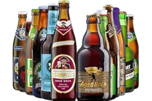 Bockbier Paket von BierSelect - 12 Flaschen Bockbier in einem Geschenkpaket - 12 Flaschen in einem Paket, Bier Geschenk Paket für Wikingerfans - Top Geschenkidee für den Mann