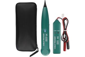 Cable Tracker, Gobesty Kabelbruch Suchgerät Mähroboter, Kabelfinder Kabeltester Leitungssucher, Kabelsucher Leitungssuchgerät, Kabel-Tracer für Netzwerkkabel-Tester, Durchgang des Testschaltkreises