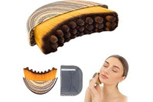 NISYQHA Lymphatic Drainage Face Brush, Facial Contour Stress Relief Brushes, Lymphatic Drainage Massager for Face, Chin and Jawline Sculpting, Precise Fittothe SkintoRelieve Fatigue