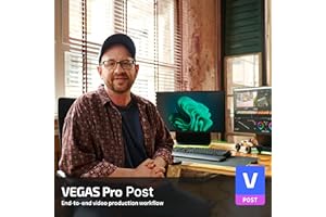 VEGAS Pro Post 21 - Production vidéo de bout en bout | logiciel de montage vidéo | logiciel de découpe vidéo | éditeur vidéo | Windows 10/11 PC | 1 licence