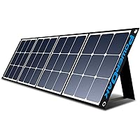 PowerOak 200W monokristallines faltbares und tragbares Solarpanel für Schuppen, Wohnmobile und Camping, Gebühr für…