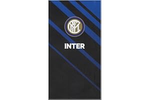 Inter Toile en Microfibre, Noir/Bleu, 90 x 170 cm