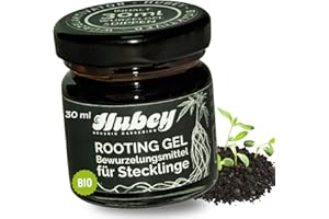 HUBEY BIO ROOTING GEL Bewurzelungsmittel für Stecklinge zur Pflanzenvermehrung Wurzelstimulator (30ml)