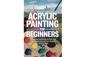 Acrylic Painting for Beginners: A Step-by-Step Guide to Start Your Journey & Discover Your Unique Artistic Style