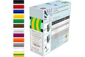 MarketConnect® Guaina Termorestringente Ø 25,4 mm, L 4mt • GIALLO-VERDE • MINIBOX 2:1 STANDARD